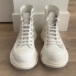 Alexander McQueen Tread Slick Eyelet High Top Sneakers
